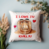 Poduszka Prezent Walentynki NOSACZ I LOWE JU