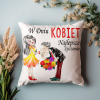 Poduszka Prezent Dzień Kobiet ŻYCZENIA