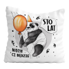 PREZENT PODUSZKA URODZINY PANDA 100 LAT