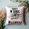 Poduszka Prezent Motywacja Sport WOJOWNIK
