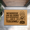 Wycieraczka Kokosowa Śmieszna 60x40Cm Prezent Parapetówka Teściowa