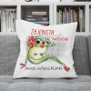 Poduszka Prezent Slub Żajebista Świadkowa