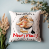 Poduszka Prezent Praca NOSACZ ONA Pożegnanie