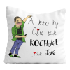 Poduszka Prezent Walentynki KTO KOCHA