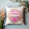 UPOMINEK PODUSZKA PREZENT ŚWIĘTO DLA MAMY TESCIOWEJ  CUDOWNA MAMA KWIAT