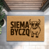 Śmieszna Zabawna Wycieraczka Z Teściową Prezent Na Parapetówkę  Mieszkania