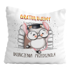 PODUSZKA PREZENT NA ZAKOŃCZENIE PRZEDSZKOLA ZWIERZĘTA MYSZKA GRATULACJE DZIECKO