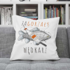 PODUSZKA PREZENT HOBBY WĘDKARSTWO WĘDKARZ UPOMINEK
