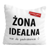 Poduszka Prezent Walentynki ŻONA IDEALNA