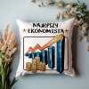 UPOMINEK PODUSZKA PREZENT ZAWÓD  EKONOMISTA MAKLER