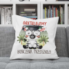 Poduszka Prezent Zakończenie Przedszkola Zebra