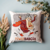 PODUSZKA ŚMIESZNY PREZENT JASIEKDZIEŃ BABCI POWER BABCIA