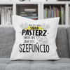 Poduszka Prezent Praca SZEF Pasterz Owieczek