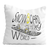 Poduszka Prezent Hobby Snowboard