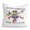 Poduszka Prezent Dla Emerytki NA EMERYTURĘ