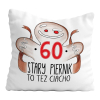 PODUSZKA PREZENT URODZINY STARY PIERNIK CIASTKO 60 80.. ŚMIESZNE