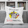PODUSZKA PREZENT URODZINY ŁOSIEMNASTKA ŚMIESZNY ŁOŚ