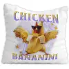 Poduszka Chicken Bananini Italian Brainrot Viral Tiktok  Prezent