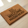 Śmieszna Wycieraczka Kokosowa Na Prezent Do Domu Welcome Madafakas Kot Nóż