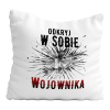 Poduszka Prezent Motywacja Sport WOJOWNIK