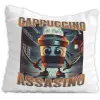 Poduszka Cappuccino Assassino Italian Brainrot Viral Tiktok Prezent