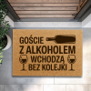 Zabawna Wycieraczka Kokosowa Prezent Na Parapetówkę  Do Mieszkania Alkohol
