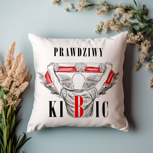 Poduszka Prezent Sport KIBIC POLSKA