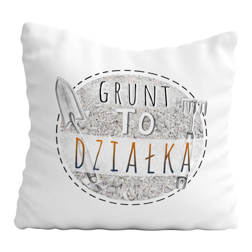 Poduszka Prezent Hobby DZIAŁKOWIEC OGRÓD
