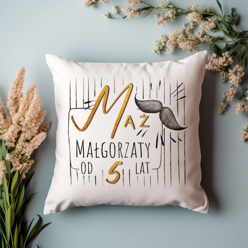 Poduszka Prezent Małżeństwo ROCZNICA ŚLUBU