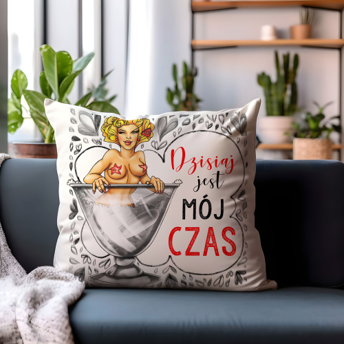 Poduszka Prezent Dzień Kobiet MÓJ CZAS