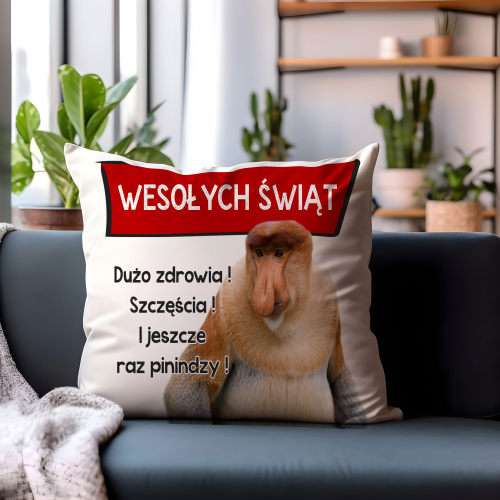 Poduszka Prezent Mikołajki Boże Narodzenie Święta