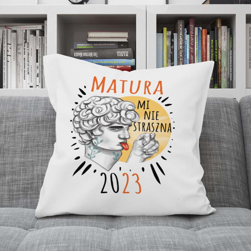 Poduszka Prezent Maturzysty Matura NIE STRASZNA