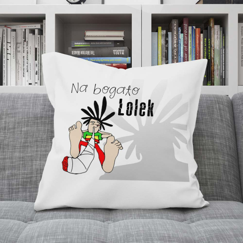 Poduszka Prezent Rasta Trawka Marihuana LOLEK