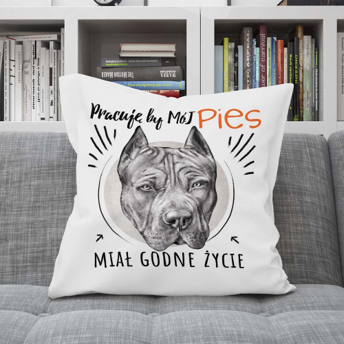 Poduszka Prezent Pies AMERICAN PIT BULL TERRIER