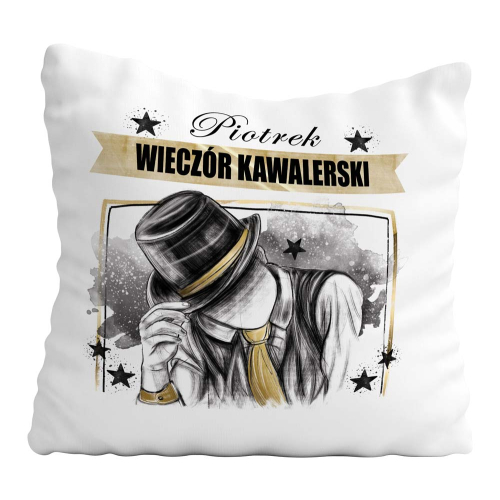 Poduszka Wieczór Kawalerski Pana Młodego Ślub