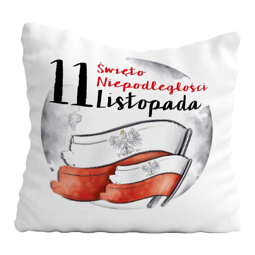 Poduszka Patriota 11 Listopada NIEPODLEGŁOŚĆ