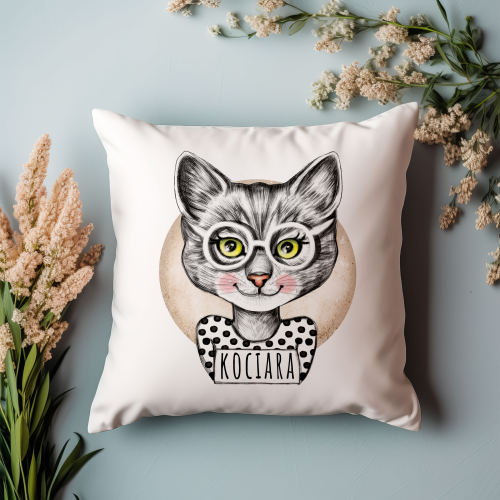 Poduszka Prezent Hobby KOTY KOCIARA