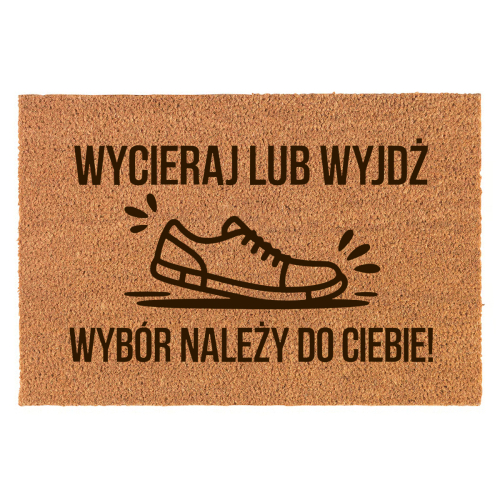 Wycieraczka Kokosowa Śmieszna 60x40 Cm Prezent Parapetówka Dla Znajomych