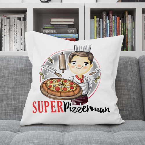 Poduszka Prezent Praca Zawód Super PIZZERMAN