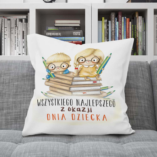 Poduszka Prezent DZIEŃ DZIECKA Życzenia