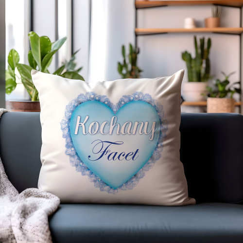 Poduszka Prezent Walentynki KOCHANY FACET