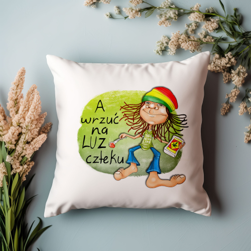 Poduszka Prezent Rasta Marihuana Trawka CBD