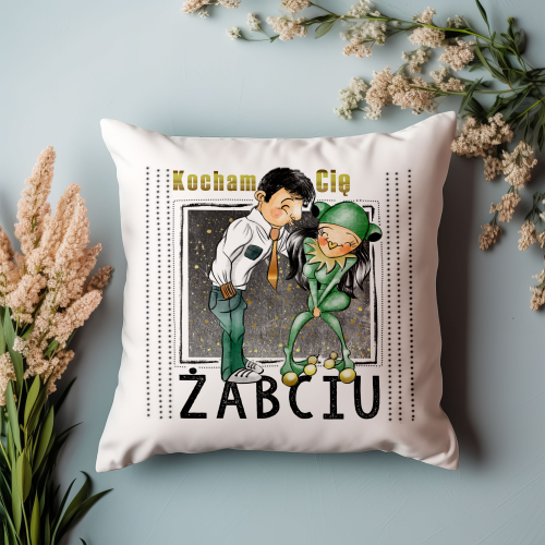 Poduszka Prezent Walentynki KOCHAM CIĘ