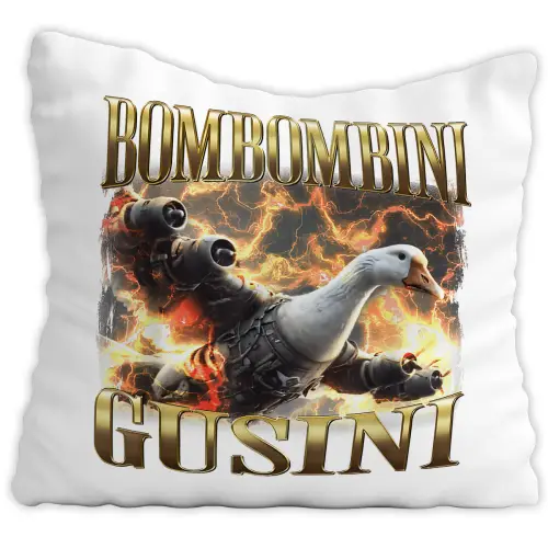 Poduszka Bombombini Gusini Italian Brainrot Viral Tiktok  Prezent
