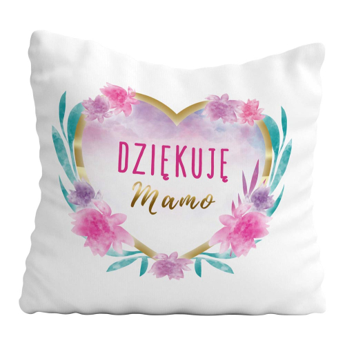 PODUSZKA PREZENT ŚWIĘTO DLA MAMY PODZIĘKOWANIE DZIĘKUJE MAMO KOBIETA