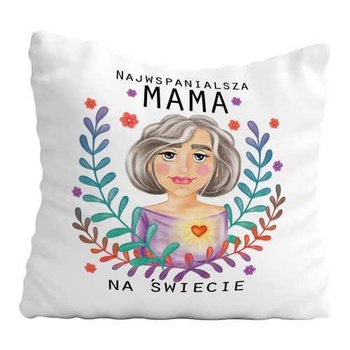 PODUSZKA PREZENT ŚWIĘTO DLA MAMY TEŚCIOWEJ NAJWSPANIALSZA MAMA