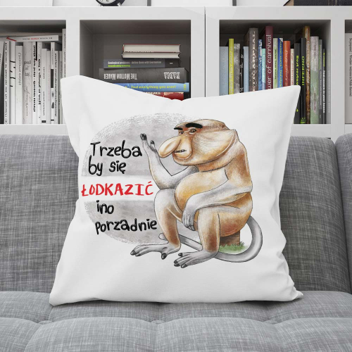 Poduszka Prezent Nosacz ŁODKAZIĆ