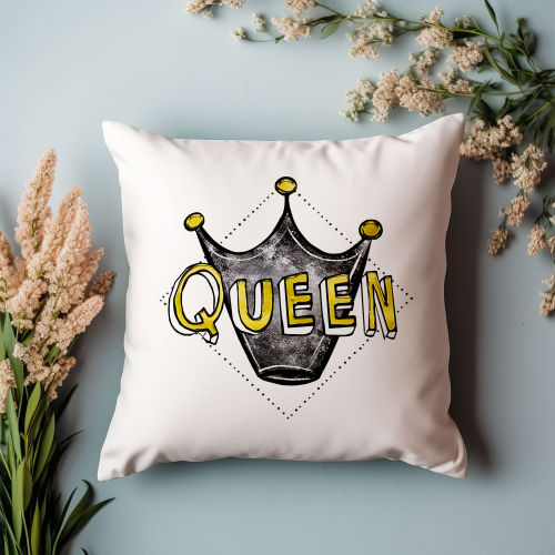 Poduszka Prezent Małżeństwo Para Ślub QUEEN