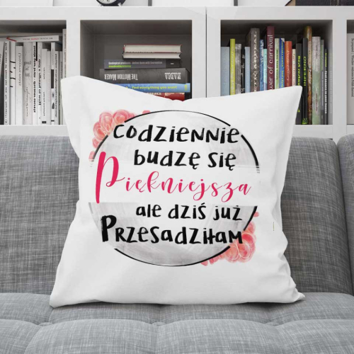 Poduszka Prezent Walentynki PIĘKNIEJSZA