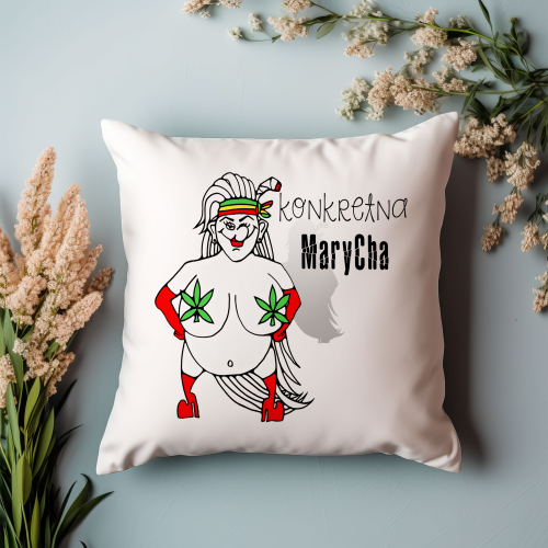 Poduszka Prezent Rasta Trawka Marihuana MARYCHA